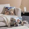 Cartoon F-Fairy Tail-MT Animal Pillow Case Printing Pillowcase Living Room Sofa Cushion Cover Bedroom Room Decor