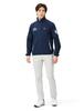Munsingwear MGMXJK04 Light Golf NV00 Size LL Men's Water-Repellent, Stretch, Rain, Full-Zip Blouson, (Navy),