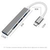 Doca de expansão USB3.0, doca de expansão HUB, divisor de computador multifuncional de um para quatro, expansor Typec