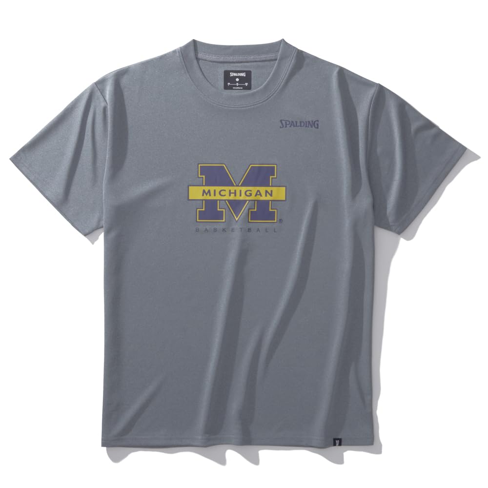 

Spalding Michigan Basketball T-Shirt, Heather Gray, Medium, SMT24122M