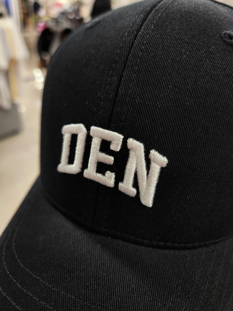 [NBA] Unisex DEN Arch Team Letter Hard Ball Cap Hat N245AP411P19