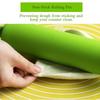 Non-Stick Plastic Handle Pin Pastry Dough Flour Roller Silicone Rolling Pin Pizza Pasta Roller Kitchen Pastry Baking Tool