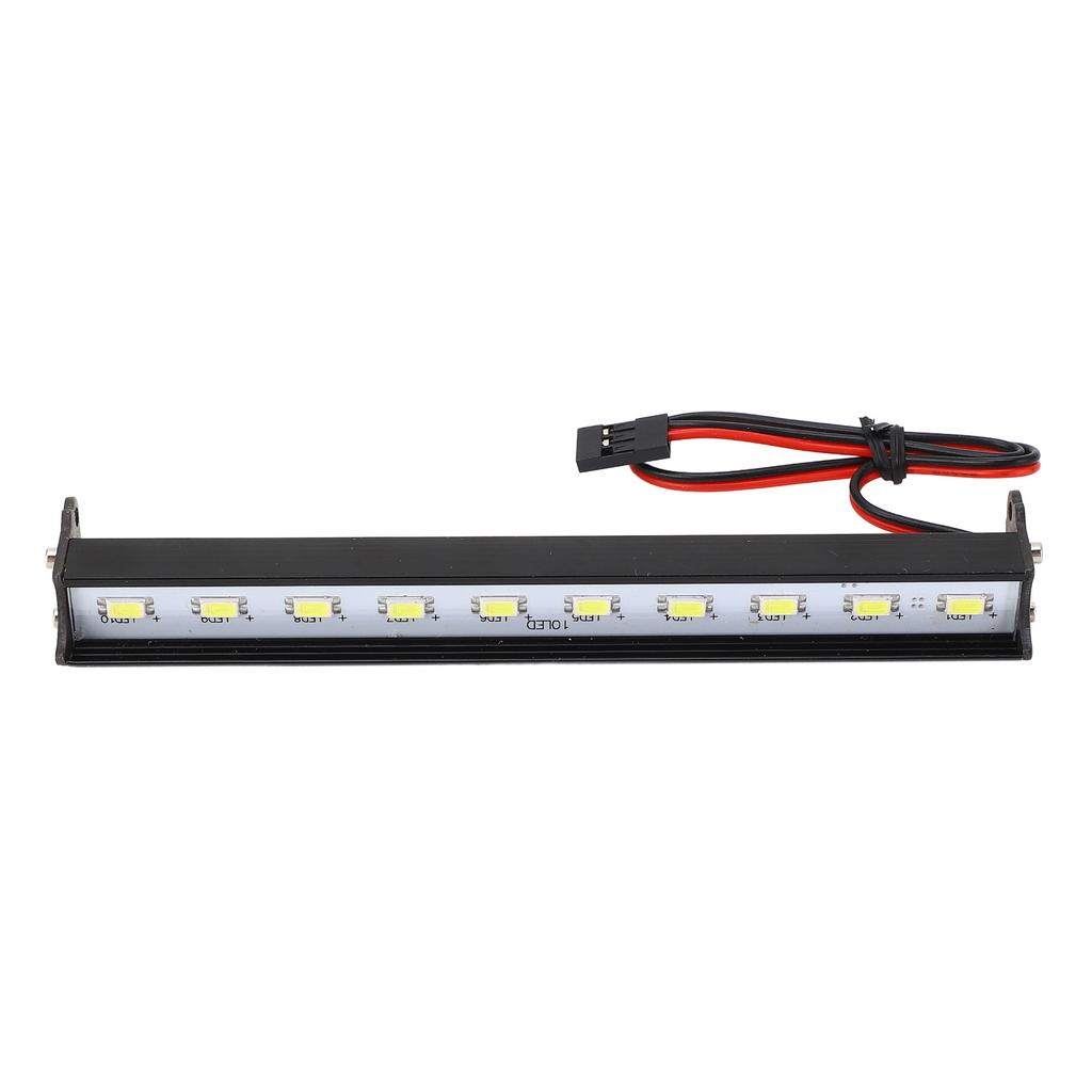 RC Car Light Bar Aluminum Alloy LED Super Bright RC Car Roof Lamp for Redcat for Axial SCX10 D90
