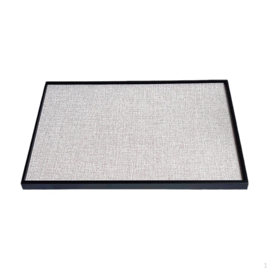 Schmuck-Display-Tablett Auffangschale Kommoden-Organizer Valet für Uhren Armbänder