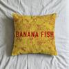 Bbanana Fish Anime Cushion Cover Inches Farmhouse Decor Home Throw Pillow Covers For Couch Decorations