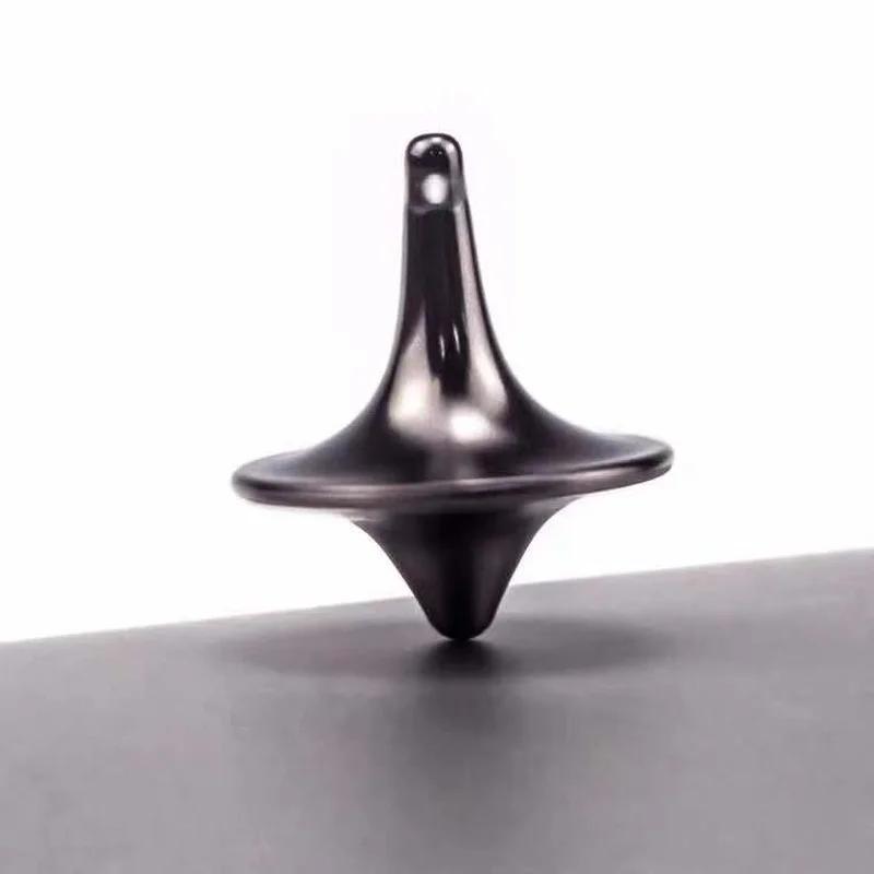 Hand Spinner Small Cyclone Gyroscope Antistress Toys Metal Gyro Accurate Silver Kirsite Spinning Top  Movie Totem Print