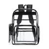 Large Capacity Waterproof Transparent PVC Backpack for Students and Travelers