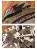 Men's Vintage Floral Thick Flannel Long Sleeve Shirt Jacket