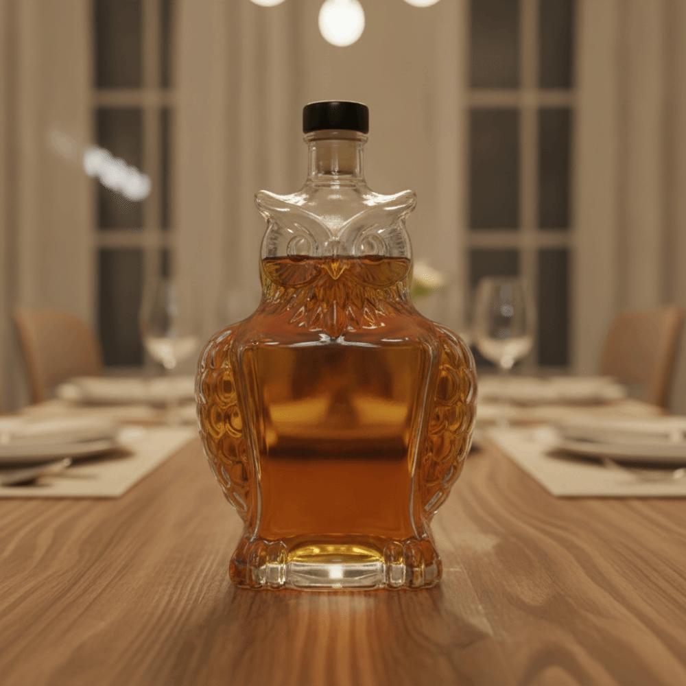 350 ML Animal Wine Dispenser Vintage Wine Bottle Funny Owl Shape Wine Decanter  Dinner Party