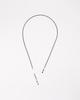 Seupeulingseuteulingseu Clip Antique Metal Chain Eyeglass Strap [Burnished Silver]