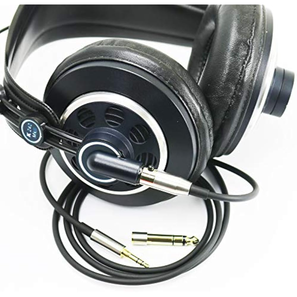NewFantasia Replacement Audio Upgrade Cable Compatible with AKG K240, K240S, K240MK II, Q701, K70...
