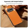 For Nothing Phone (3a) Case PU Leather Coated PC+TPU Anti-Drop Phone Cover