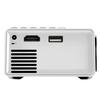 Elisona® vidéo projecteur YG300 Mini Portable 1300mAh intégré batterie multimédia numérique vidéo projecteur à LED 1080p pour par...