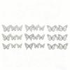 72Pcs 3 sizes Butterfly Wall Stickers Easy Cleaning 3D Butterfly Wall Decor  Home Decor