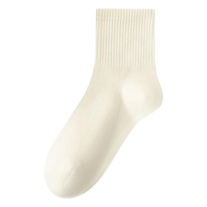 Female Autumn and Winter Pure Cotton 7A Antibacterial All Kinds of Anti Odor Boneless Month Socks