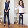 Women's Professional Vest Suit Set for KTV Hotel Receptionist Interview