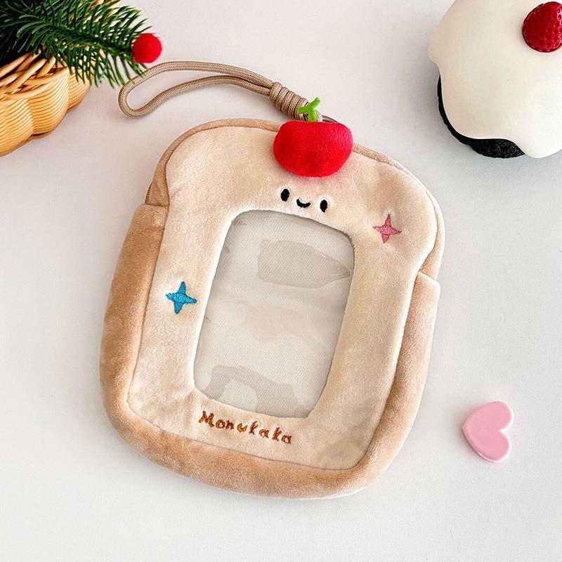 

Ins Strawberry Bag Pendant Accessories Cute Fashion Transparent Pvc Doll Storage Bag Student Backpack Pendant Girls Gifts A2