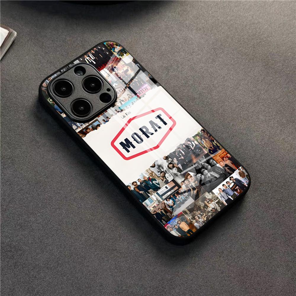 Band Morat Balas Perdidas Phone Case For 17 Pro Max IPhone 16 Pro 14 12 11 13 Mini X XR XS 15 Plus SE Glass Cover