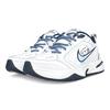 Nike Air Monarch 4 White Navy Abrasion Resistant Low Top Chunky Sneakers Unisex White Blue 415445-102(Team47-M4)