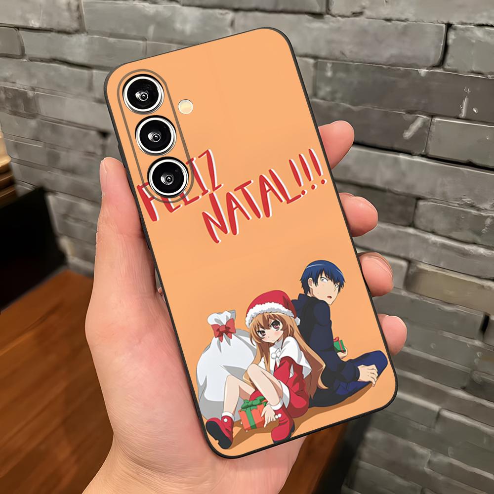 

Cartoon Anime Toradora Phone Case For Samsung A25 A13 A33 5G A54 A36 A35 A56 A52 A14 Shockproof Soft Cover Samsung A53