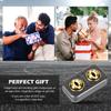 Owl Papa Coin EDC Mechanical Metal Slider Fingertip Push Card Decompression Desktop Toy