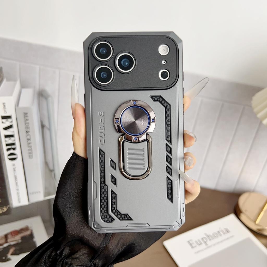 Applicable To iPhone17Promax Mobile Phone Case Apple 17Pro Speedmaster Ring 2-in-1 Anti-drop 16 Protective Case