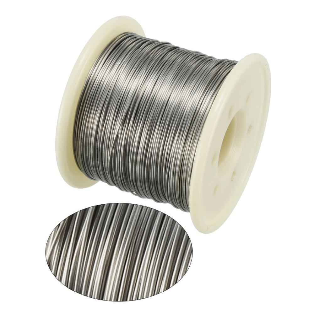 Uxcell 1pcs 20/50/100m Heating Resistor Wire Nichrome 0.8mm AWG20/21/22/24/27/28/30 Gauge Resistance Wires for Heating Elements