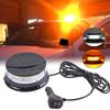 Car Auto Amber Lamp Magnetic Flashing Strobe Beacon Emergency LED Warning Light