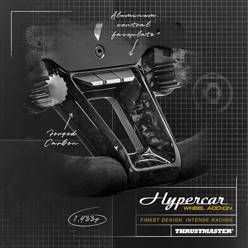 [Produs obișnuit intern] Jantă premium Thrustmaster Hypercar Wheel Add-On pentru PC și console