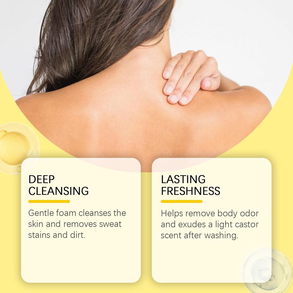 Castor Oil Nourishing Soap Bar – pH-Balanced Gentle Cleanser for Face & Body – 120g (4 x 30g Travel-Sized Bars)