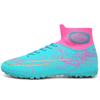 Broken long high-top football shoes, men's sports shoes, adult students, excellent price, grass training, foreign trade youth DingTalk