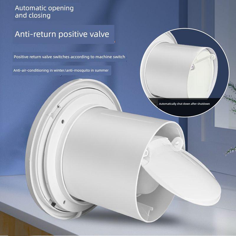 Exhaust Fan Bathroom Ventilating Fan For Home Strong Mute Wall Hanging Window Exhaust Fan 110 Ceiling Vent-Type Ventilating Fan 75