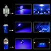 13pcs 8000K Blue LED Interior Lights Bulbs Kit Car Trunk Dome License Plate Lamp