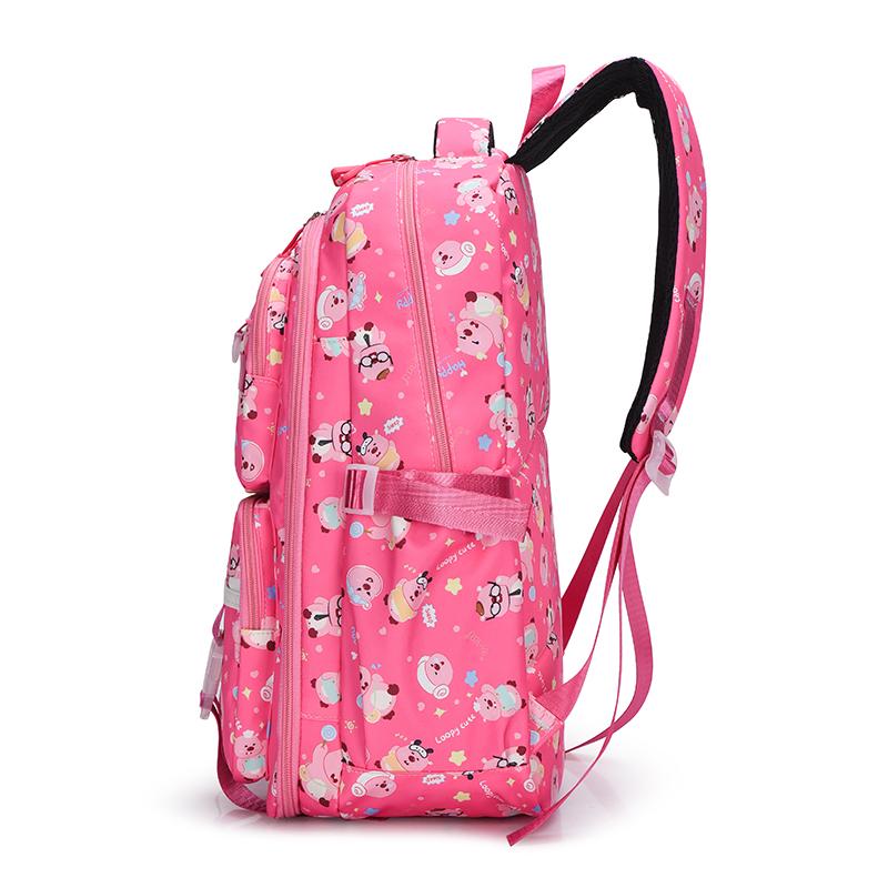 Cartoon Print Backpack Student Schoolbag Women's Backpack