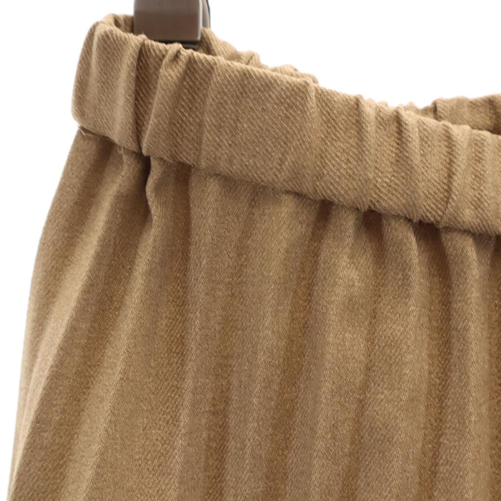 A day in the life UNITED ARROWS Long length Pleated skirt Brown Teared Women Used
