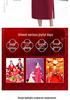 Mom's Autumn Qipao: Elegant Long-Sleeved Dress for Wedding and Banquet