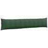 Sofa Cushions 2 Pieces Dark Green 200 x 40 cm Cord Fabric
