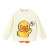 B.Duck Boys' Playful Duck Crew Neck Sweatshirt