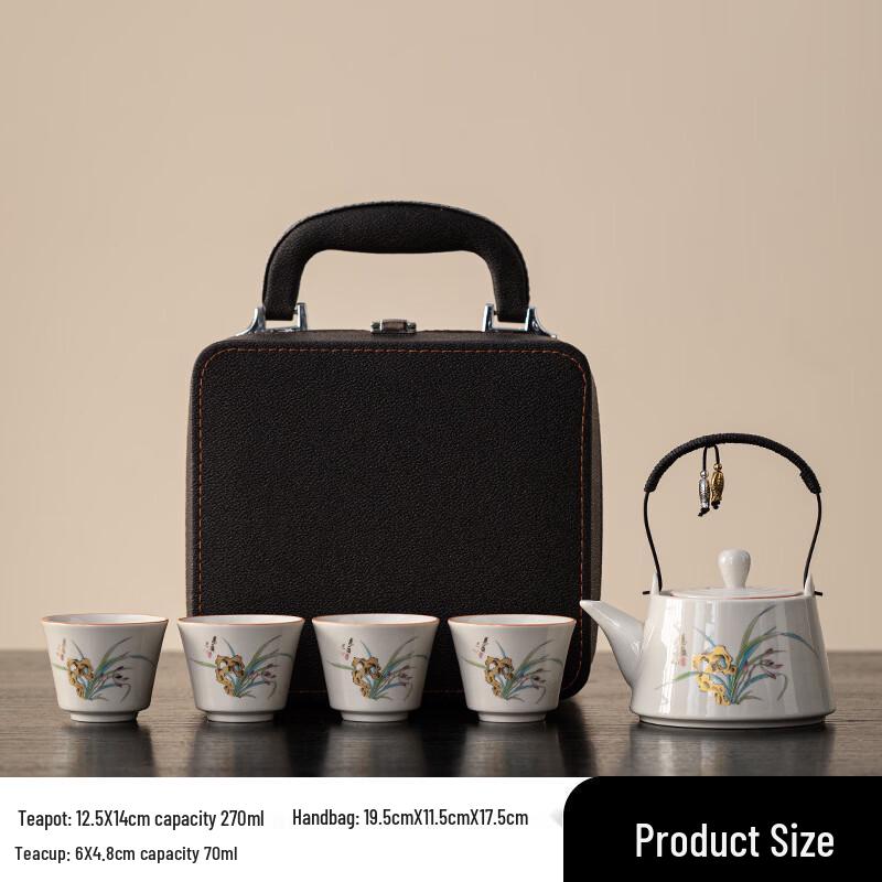 Yipan Portable Ceramic Travel Tea Set