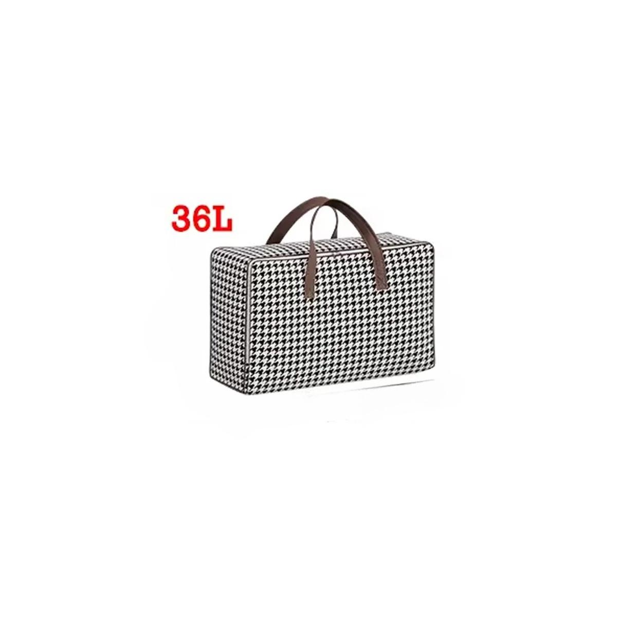 

1pc Portable Quilt Storage Bag Durable Quilt Container Waterproof Quilt Storage Bag with Reinforced Handles Capacity for Clothes