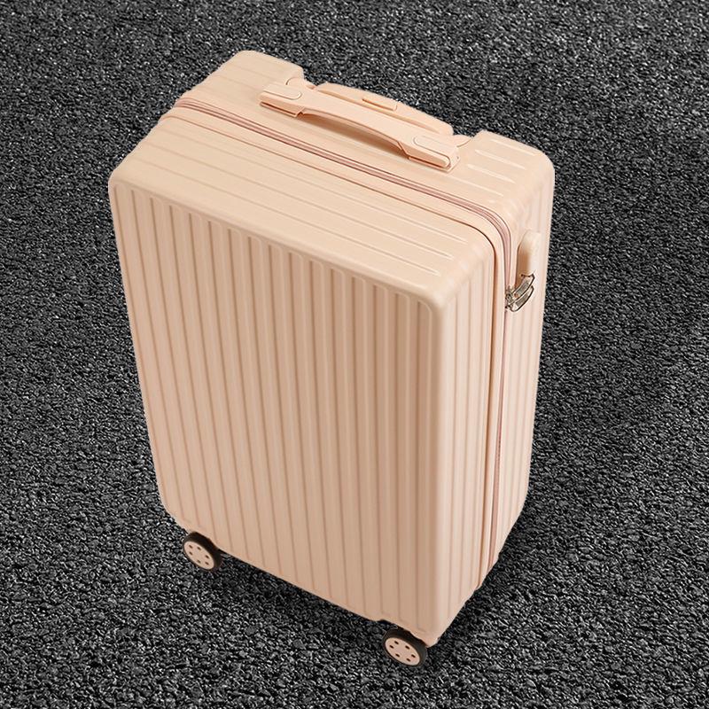 Women's 24-Inch Large Capacity Trolley Suitcase with Combination Lock; 20-Inch Option Available