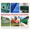 Heavy Duty Fabric Adhesive Sealing Tape Tearproof High Bond 8cm Wide for Tarpaulin Vehicle Seats Flooring Renovation Work