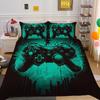 3D Game Console Printing Home Bedclothes Single Size Bed Clothes Boy Kid Highend Soft Bedding Set Cover