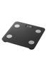 ELECOM Body Composition Weight Bluetooth 100g 9 Items with App Linkage Fat Fat Muscle Fat With Black BTFS01BK Meter, Scale, Compatible, Units,