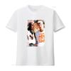 Vintage Retro White Unisex Cant Jump Basketball Movie Print Streetwear Casual T Shirt vintage Washed Versatile Breathable fashion