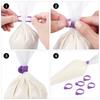 Multicolor Silicone Cream Piping Bag Fixing and Sealing Ring