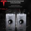Car Sticker Tesla Tesla 2Pcs Car Door Projector Welcome Lights Accessories For Tesla Model 3 S X Y Cybertruck Roadster SpaceX Ca