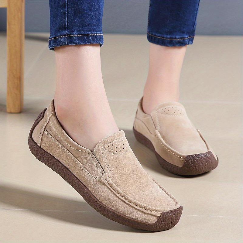 New Women's Shoes Soft Bottom Mom Shoes Women Hundred Comfortable Flat Shallow Mouth Women's Single Shoes