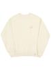 GRAVER [Unisex] Small Drawing Smile Sweatshirt_Cream/Pink Logo