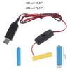 Universal 3V AAA USB Power Converter Battery Eliminator Replace 2pcs AAA Battery